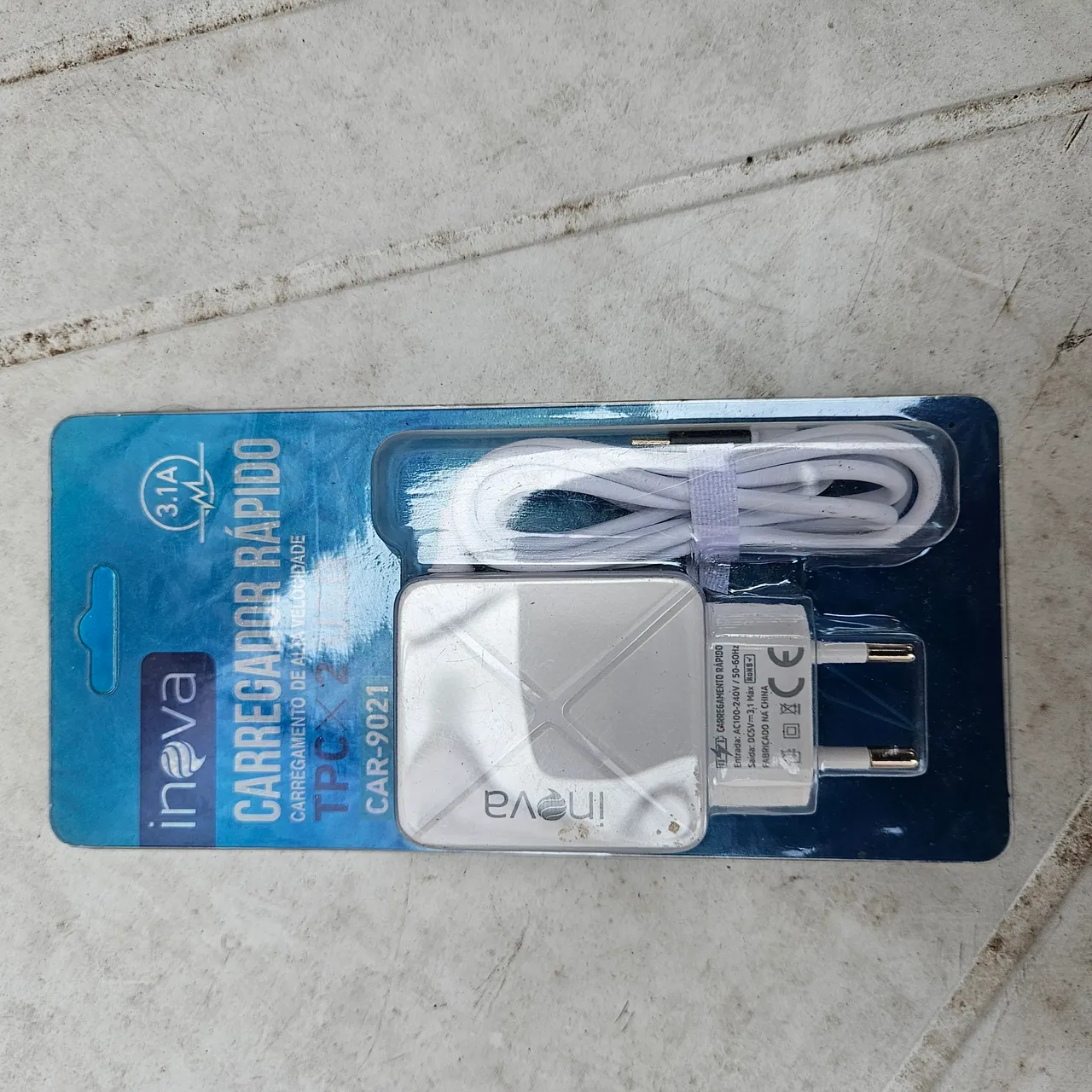 Carregador Rápido tipo C para Celular Samsung Inova
