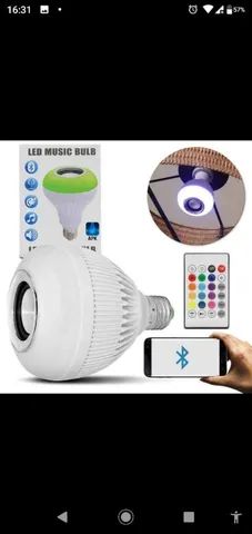 Lâmpada RGB Bluetooth  - Foto 5