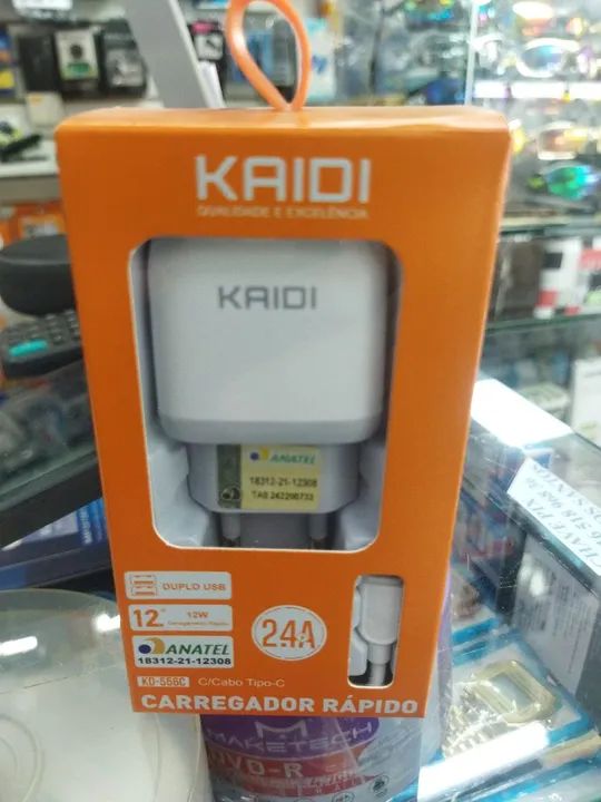 carregador kaidi 