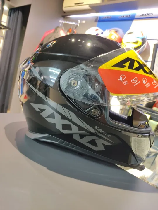 Capacete Axxis solid/mono gloss bleck