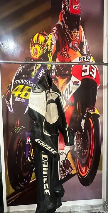 Macacão dainese n52 zerado  - Foto 3
