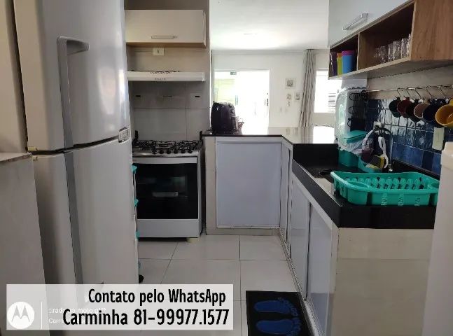 Alugo Lindo Apartamento Térreo Mobiliado na Praia dos Carneiros - Tamandare - PE - Foto 12