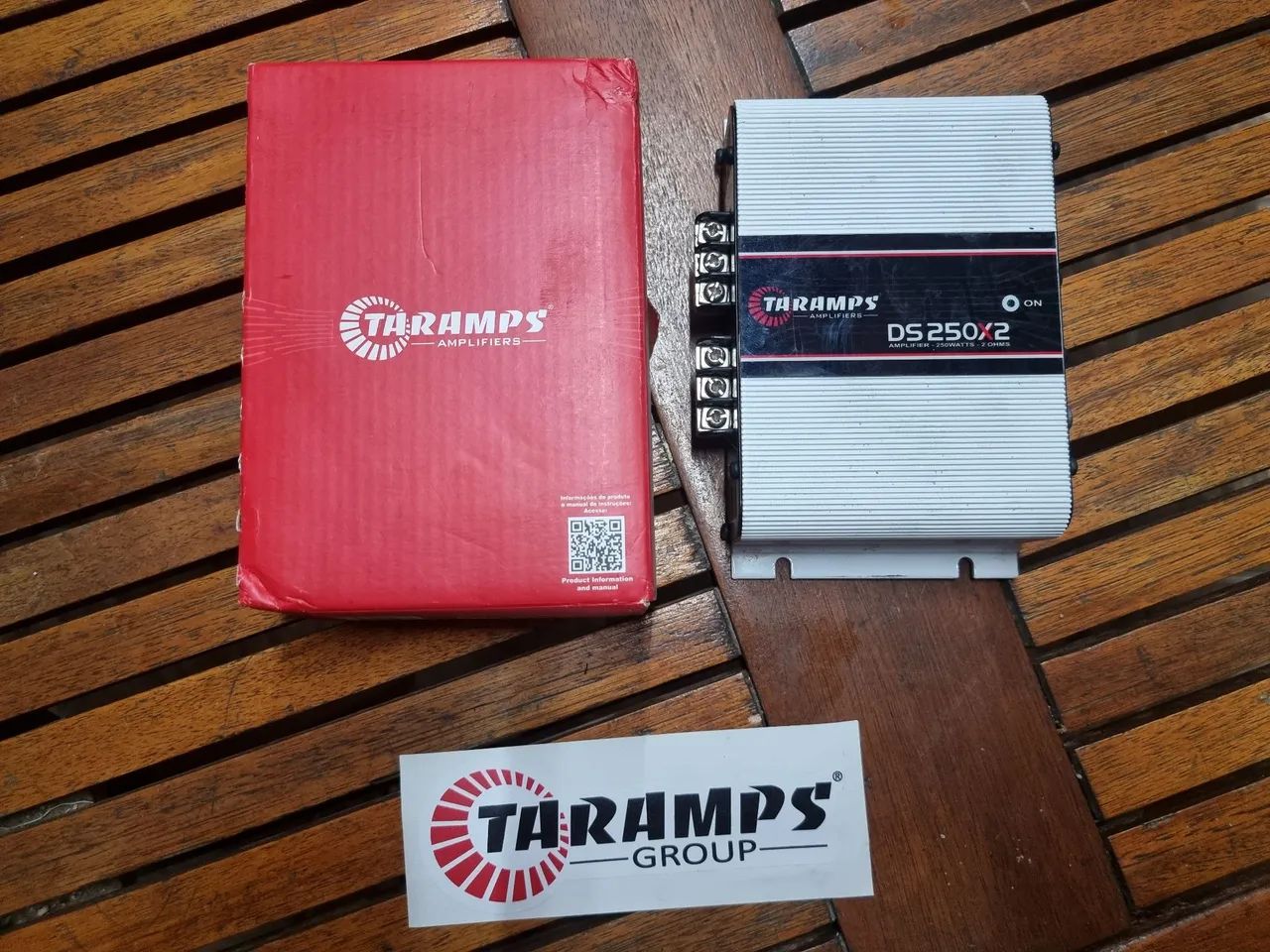 Módulo Amplificador Taramps 250w Rms Ds 250x2 Stereo 2 Ohms