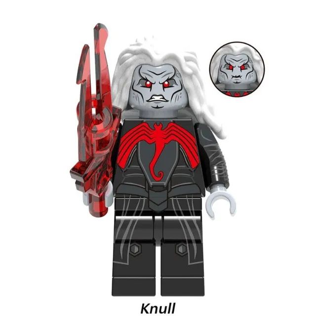  Knull Spiderman minifigure blocos de montar Venom Symbionte
