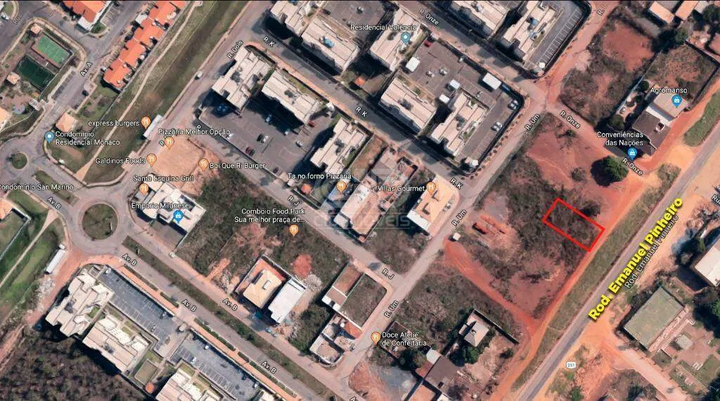 Terreno para alugar de 450 m² na Rodovia Emanuel Pinheiro
