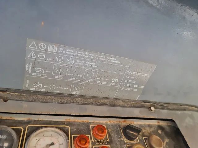 compressor de ar atlas xa 137 ano 2010 - Foto 5