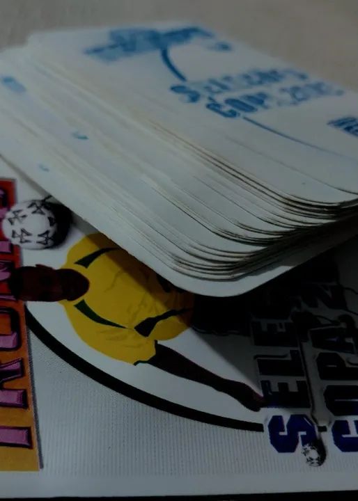 Jogo de cartas "SUPER TRUNFO" -GROW. Seleções Copa 2002-Código 1855-  Lote 825 - Foto 5