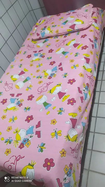 Colcha com fronha infantil  - Foto 4