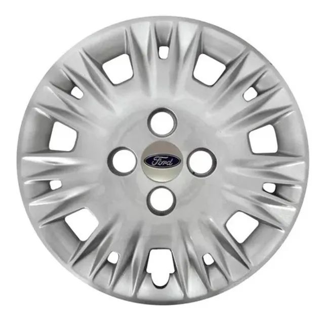 Jogo Calota Aro 15 Ford New Fiesta 2014 2015 2016 Focus 123 - Foto 2