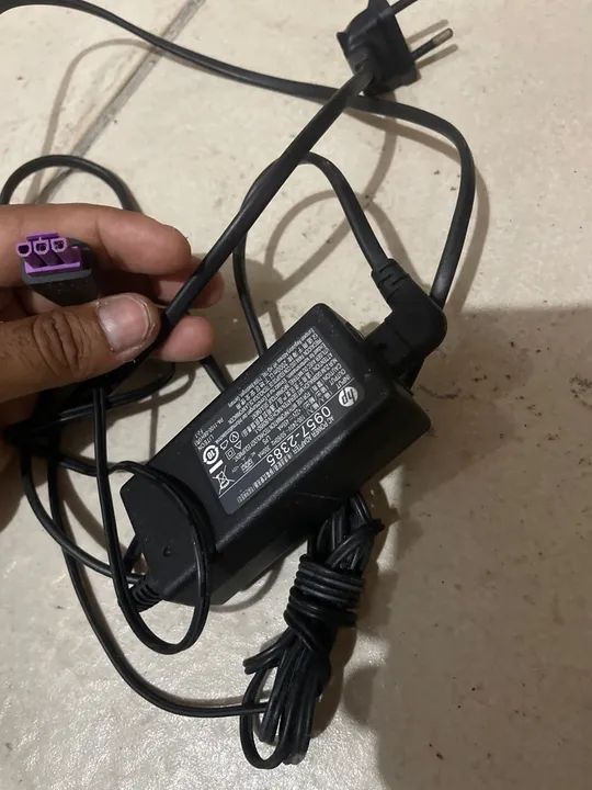 Carregador fonte impressora HP +22v