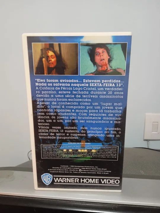 Sexta-Feira 13 - VHS Original - Foto 3