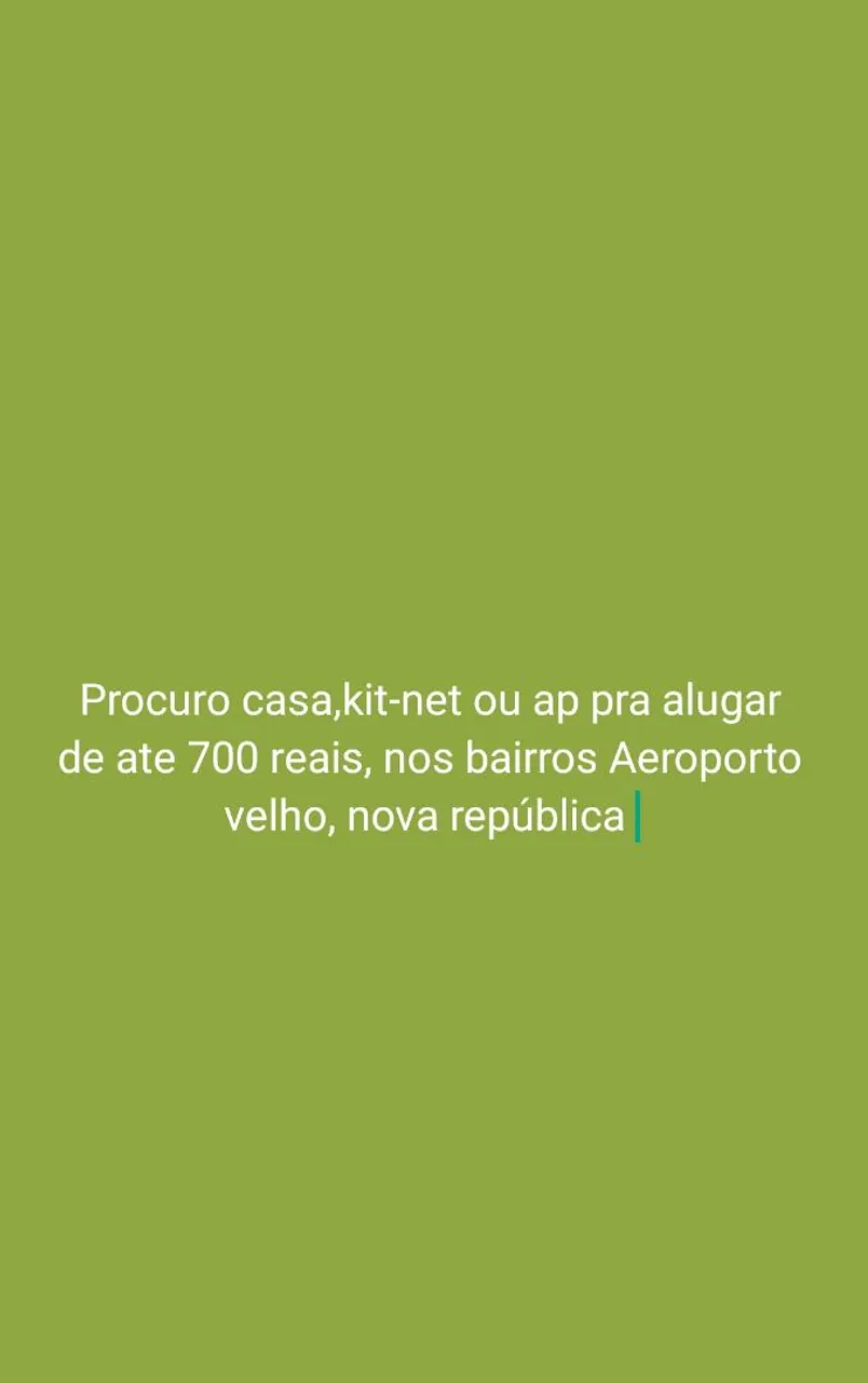 Casa, kitnet ou ap