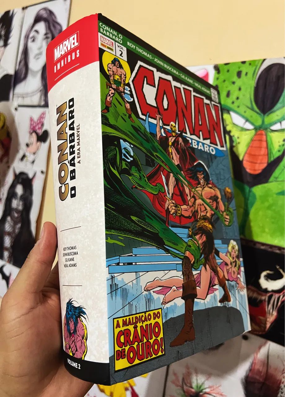 Conan o bárbaro Omnibus volumes 1 e 2 - Foto 3