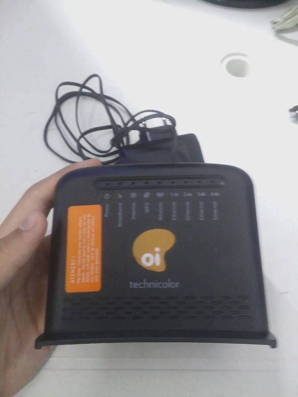 Modem Roteador Wifi Technicolor Td5137 Oi Velox Original