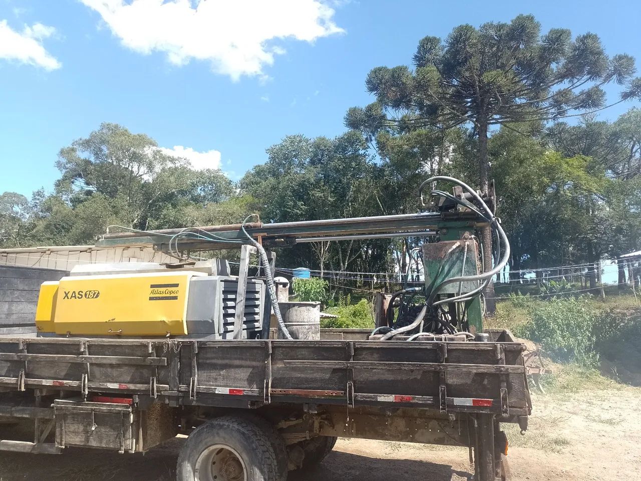 Máquina pra perfuração de poço semi artesiano até 120 metros - Foto 2