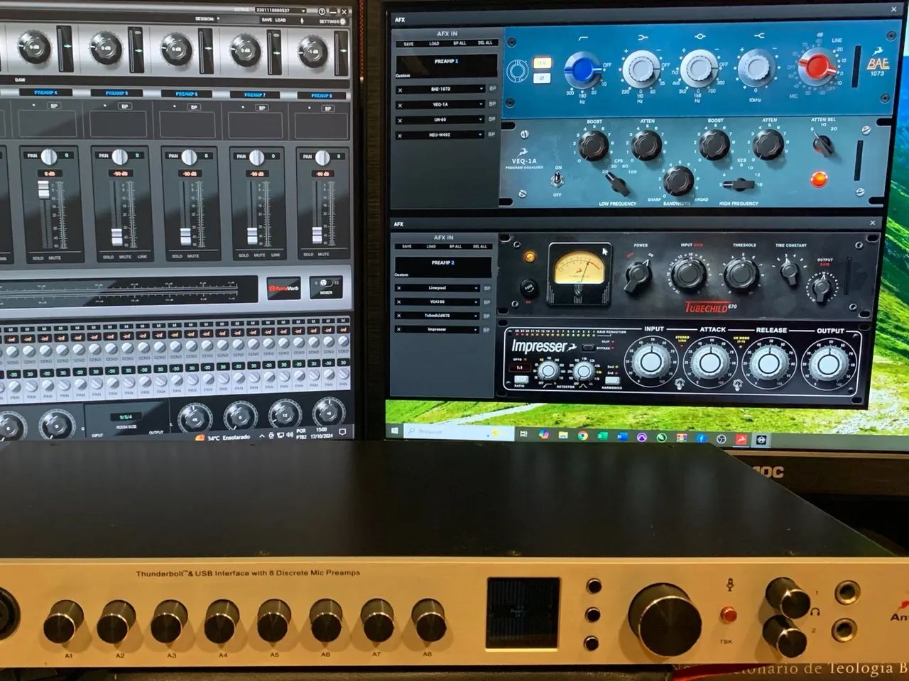 Interface Antelope Discrete 8 + pacote 70 plugins - Foto 6