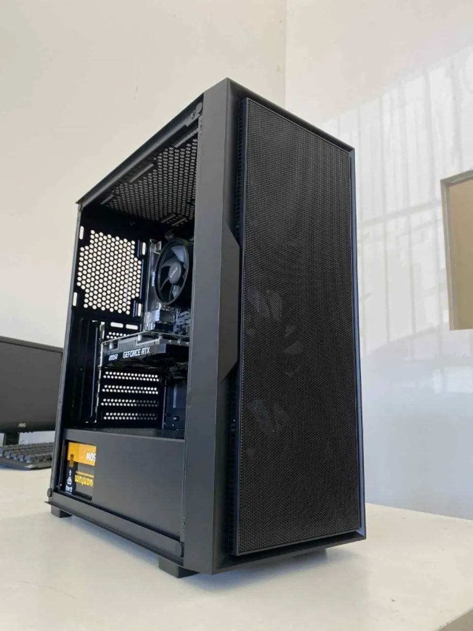 Computador Gamer Ryzen 5 5500 NVME 1TB 16GB RAM RTX 3060 12GB- Loja física