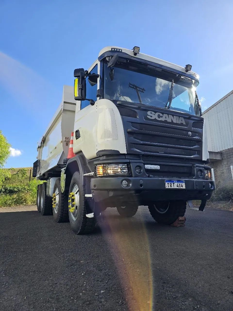 Scania G440 8x4 2017 caçamba  - Foto 2