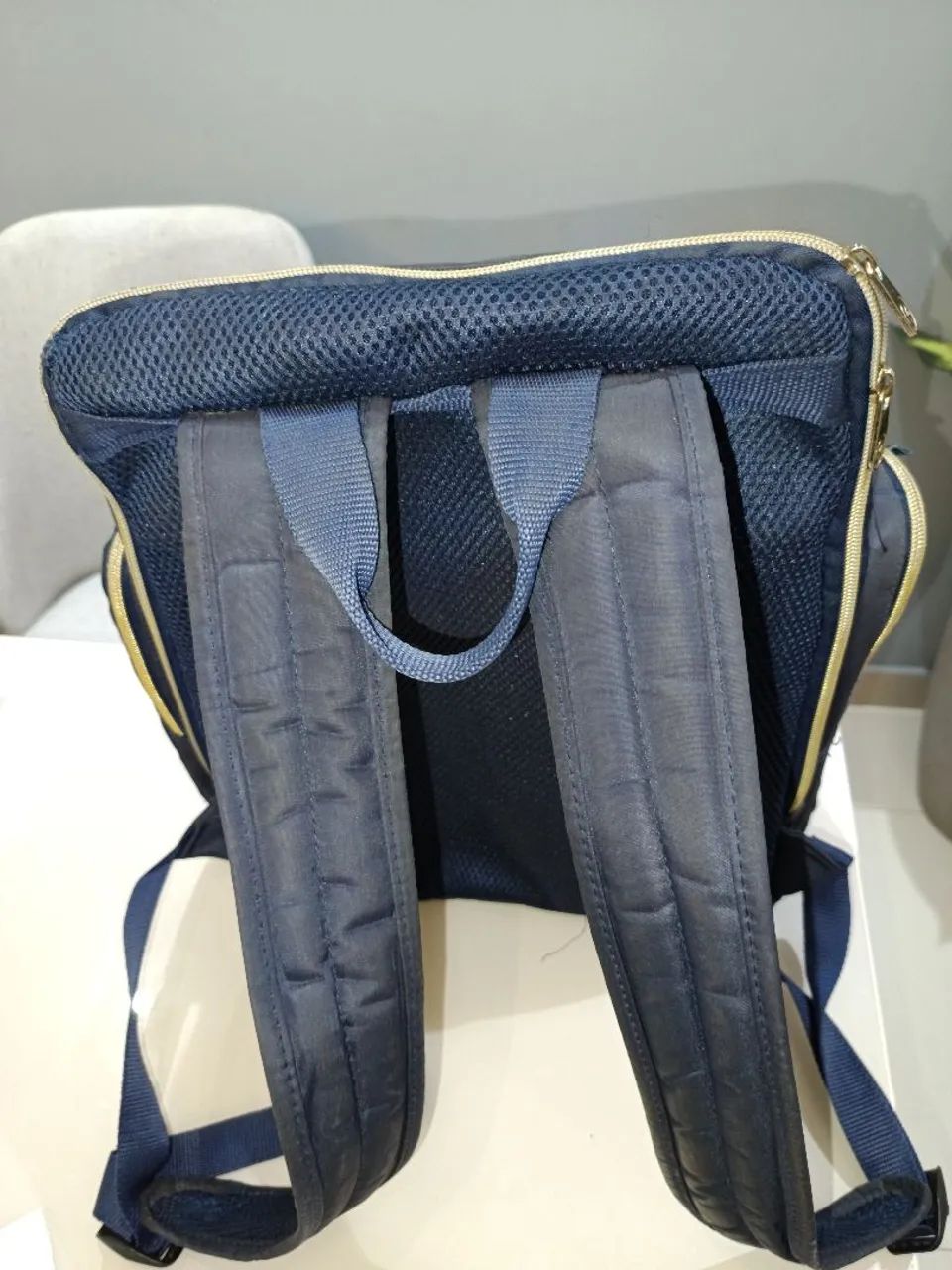 Mochila maternidade Fisher Price - Foto 5