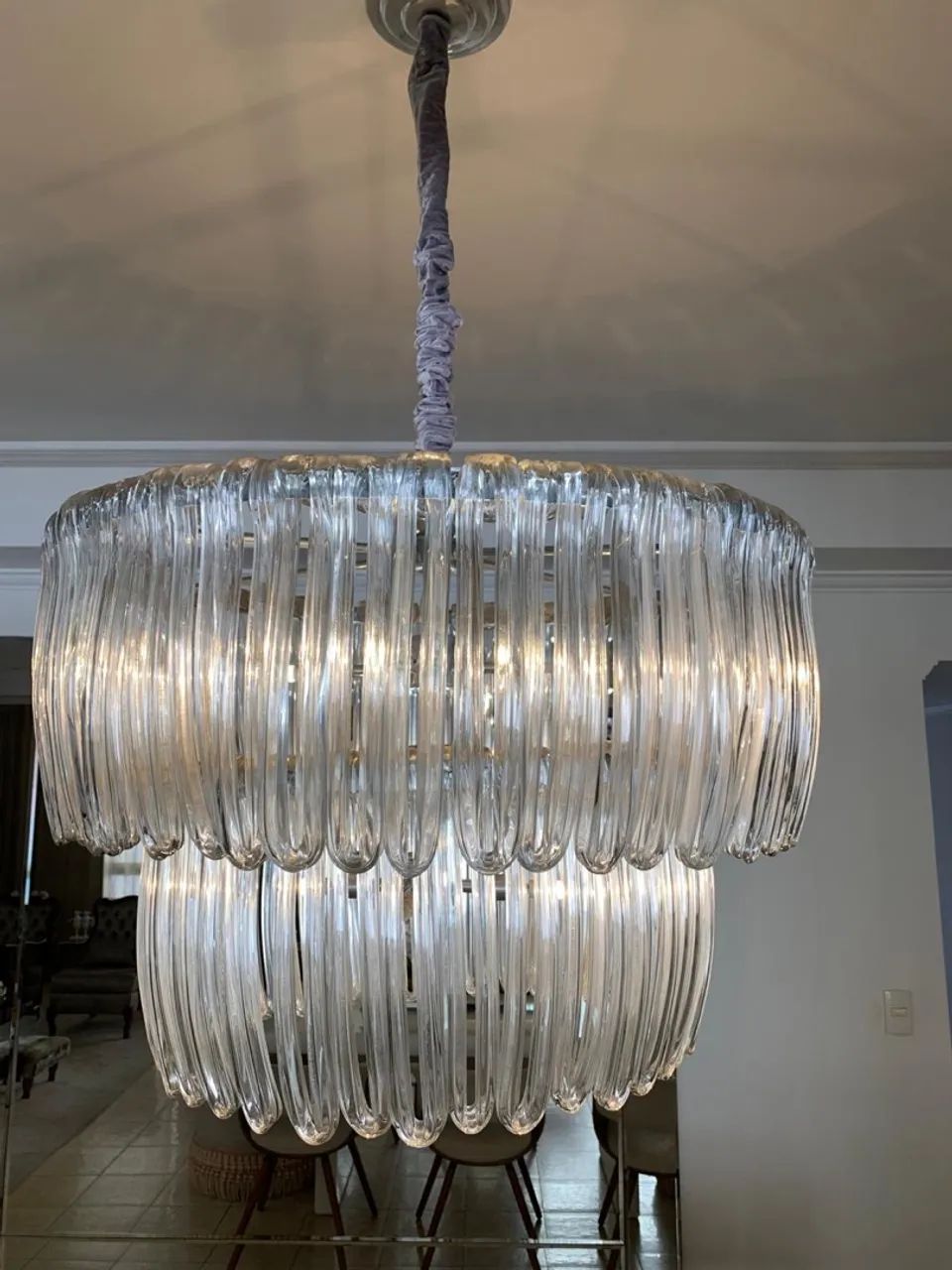 Lustre de Cristal Elegante