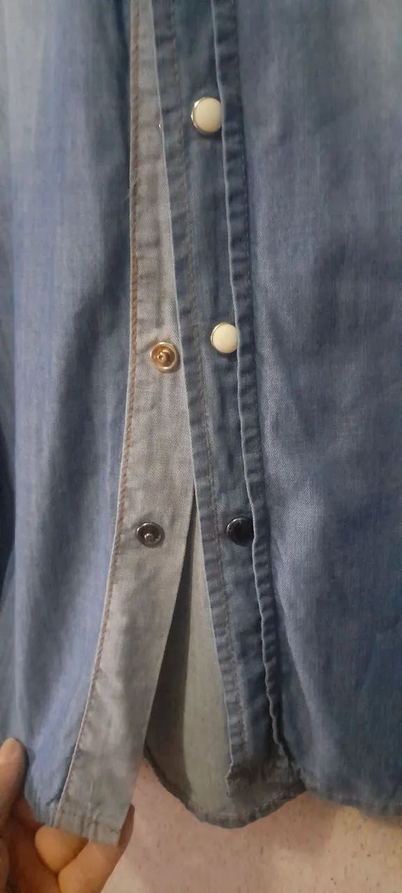 Camisa brim - Foto 3