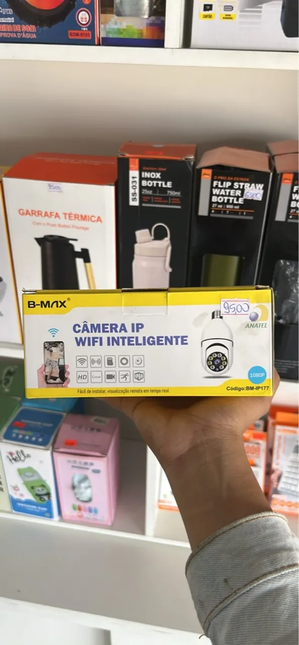 Câmera lâmpada
