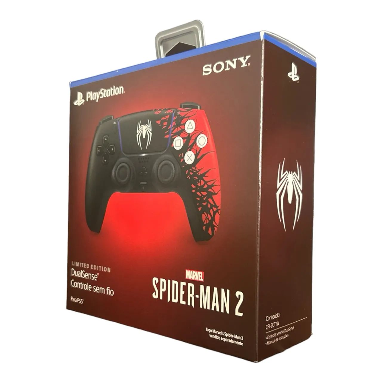 RARO! Controle DualSense PS5 - Marvel's Spider-Man 2 - EDIÇÃO LIMITADA! ? - Foto 5