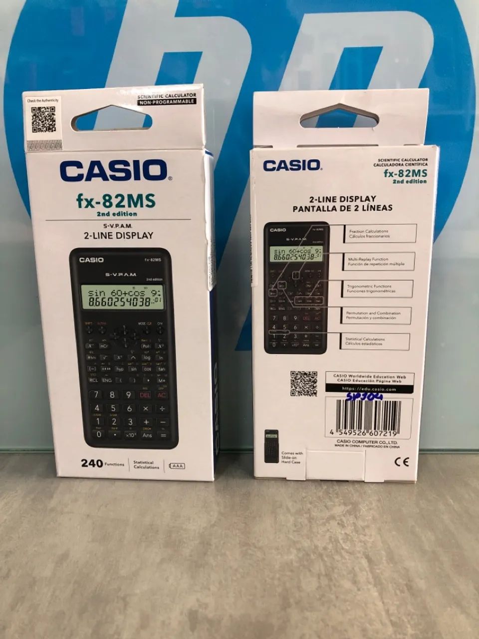 Casio Fx 82ms Taschenrechner 2nd Calculadora CientΓfica Scientific