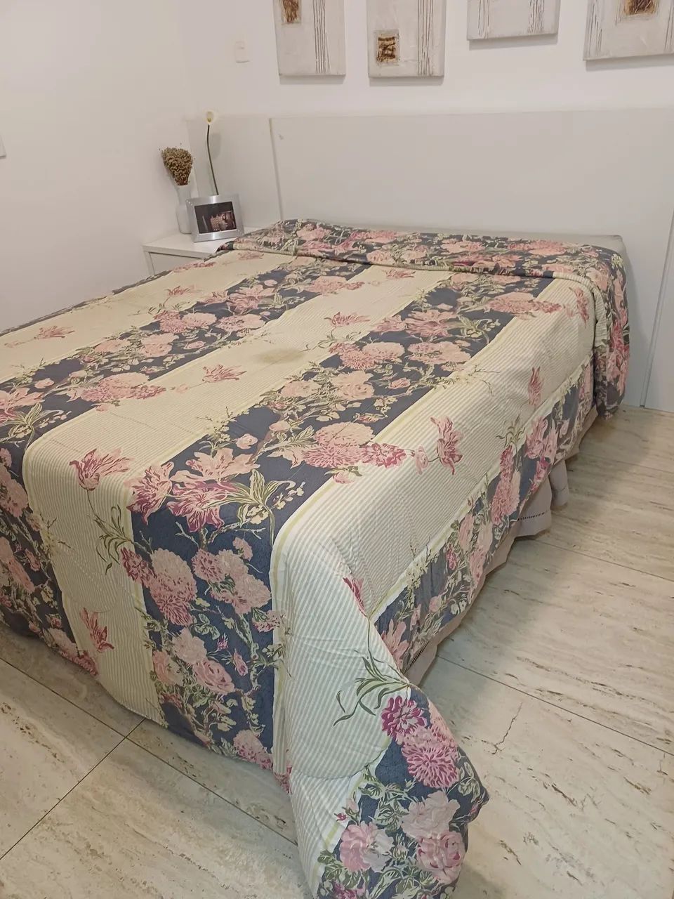 Edredon artex floral queen - Foto 2