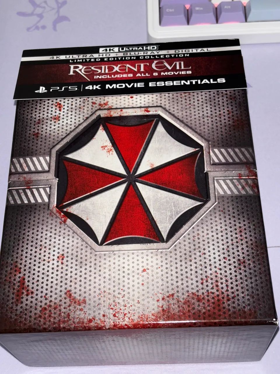 Bluray Resident Evil Collection 4K