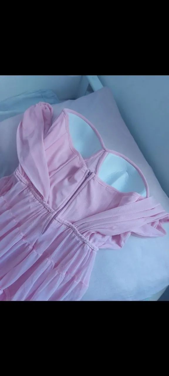 Vestido longo rosa, festa, casamento, formatura - Foto 4