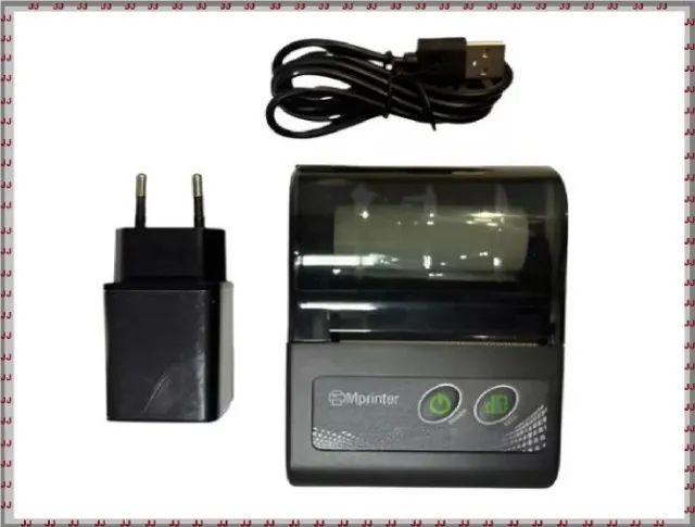 Impressora térmica 58 mm via bluetooth ou usb - cupom não fiscal - Foto 2