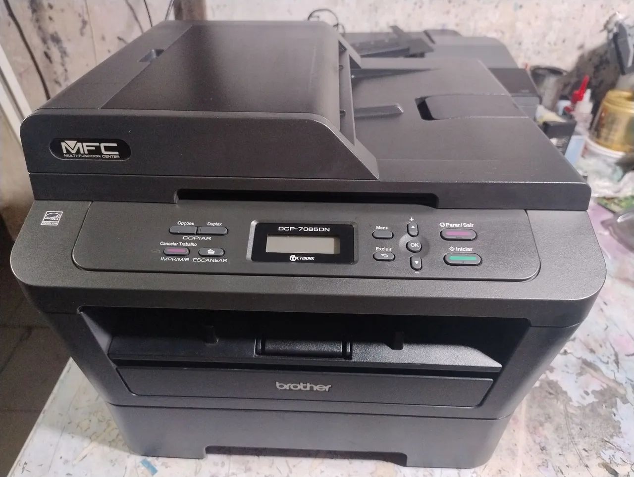 Vendo impressora multifuncional brother dcp 7065 dn