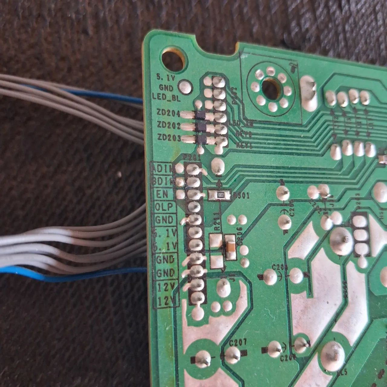 Placa fonte monitor LG W1946P - Foto 4