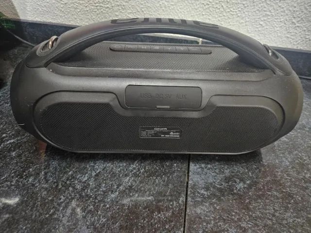 Caixa De Som Aiwa Aws-bbs-02-a Bluetooth Preto (Usado) - Foto 2