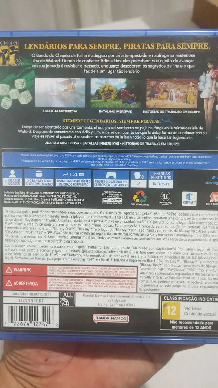 Onepiece odyssey ps4 - Foto 2