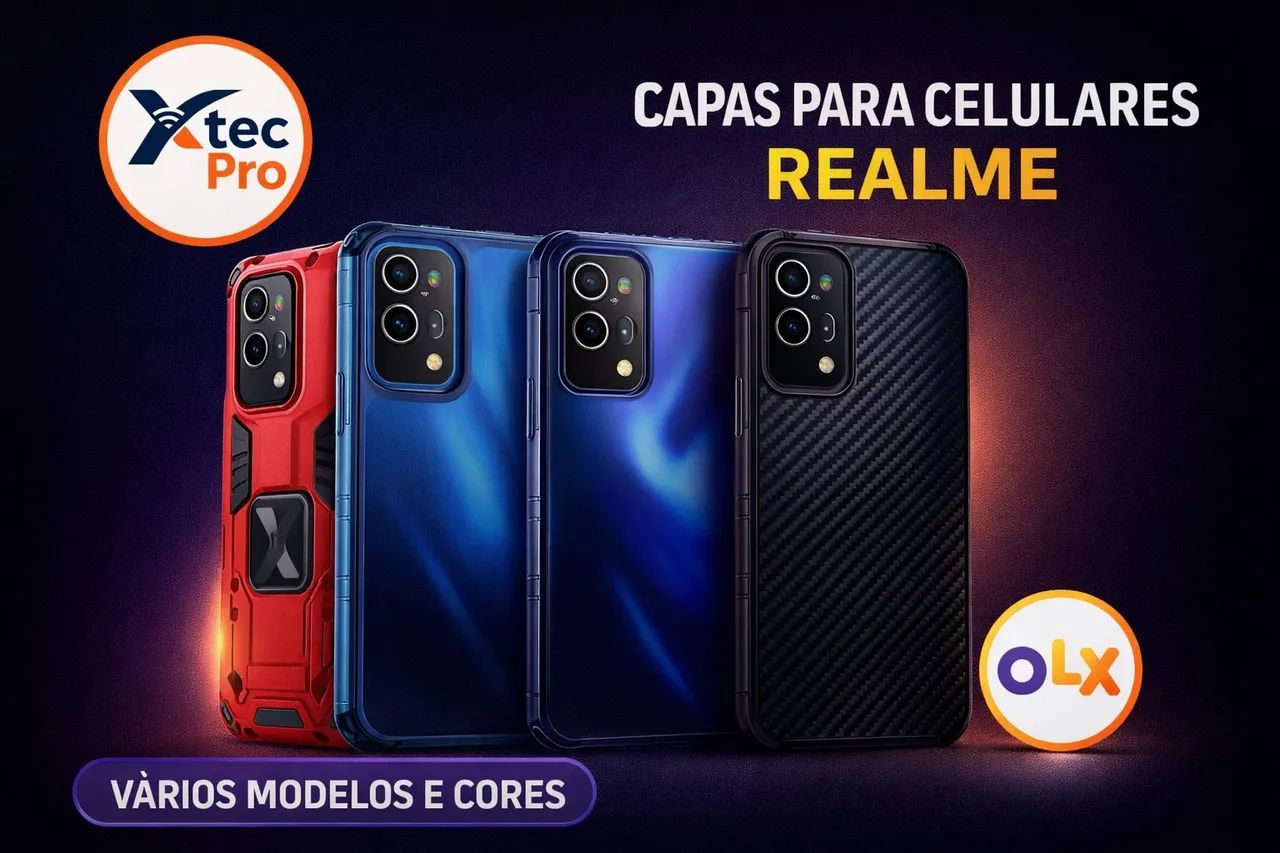 Capas para Celular Realme | Diversos Modelos | Proteção e Estilo - Em João Pessoa PB 