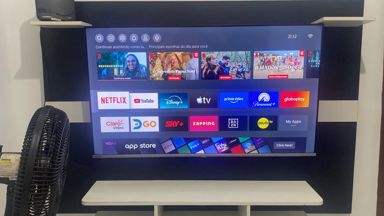 Televisão 50 polegadas Smart Semi nova