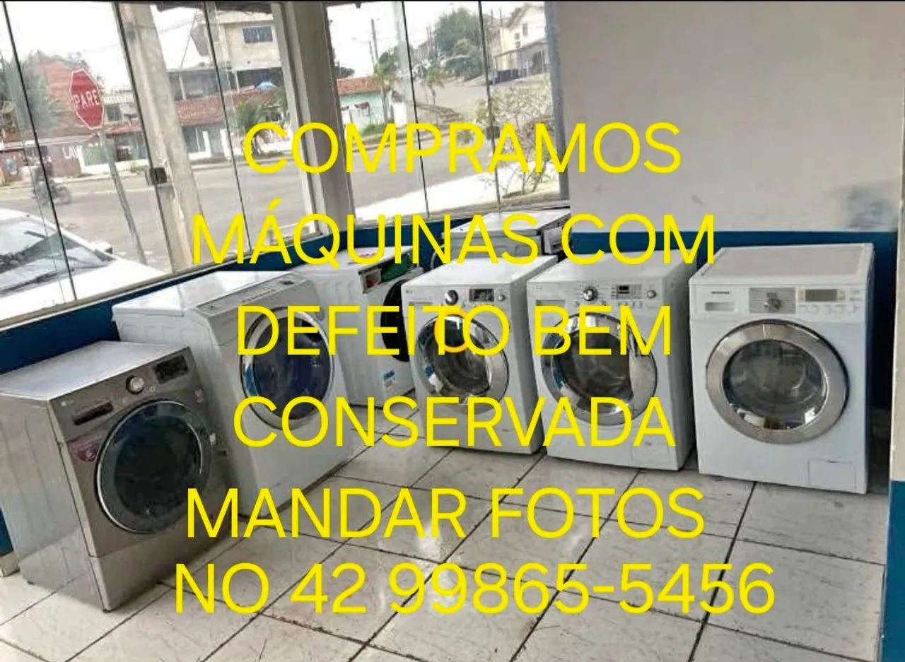 Máquinas de Lavar com Defeito - Ótimo Preço!