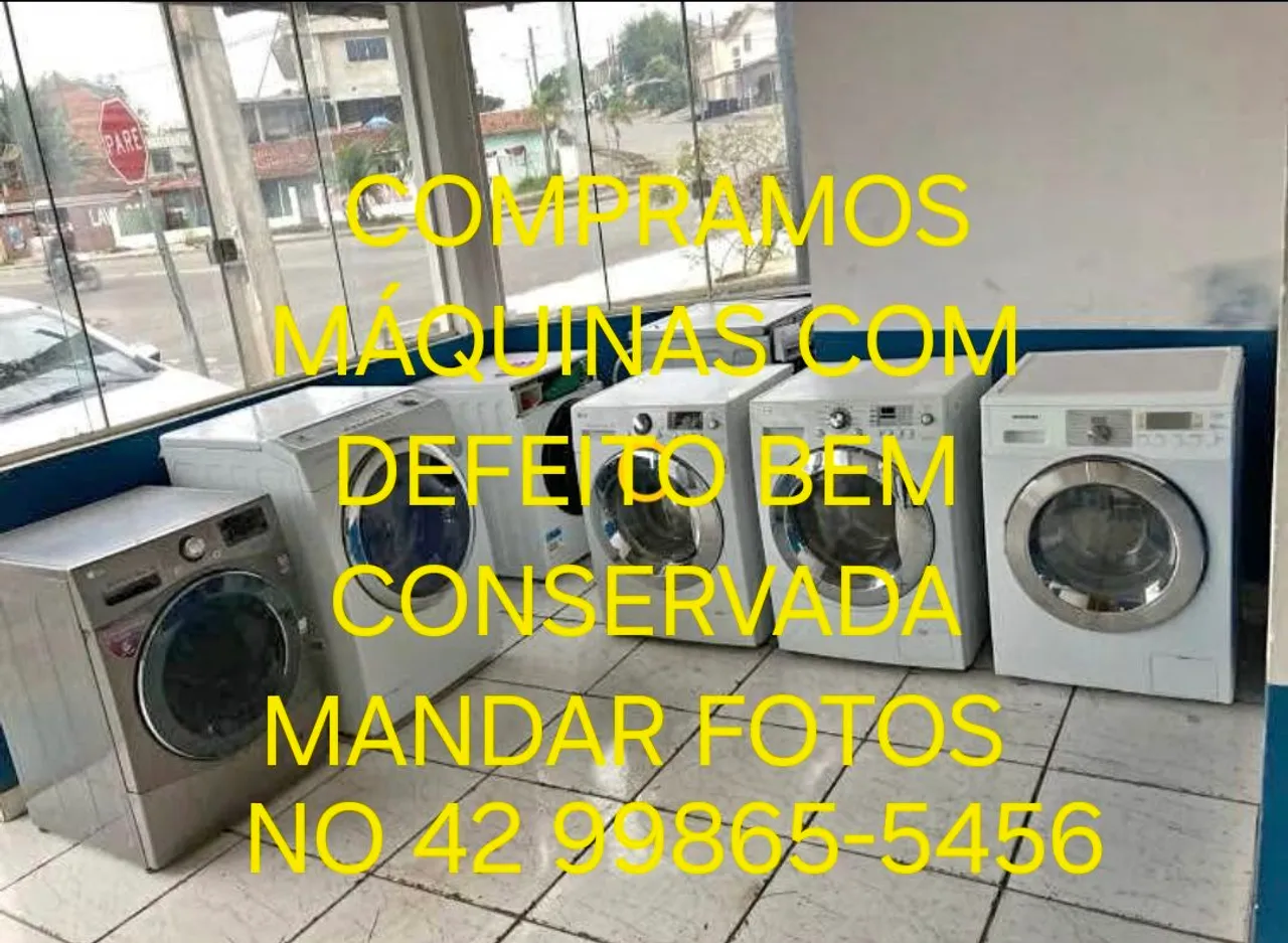 Máquinas de Lavar com Defeito - Ótimo Preço!