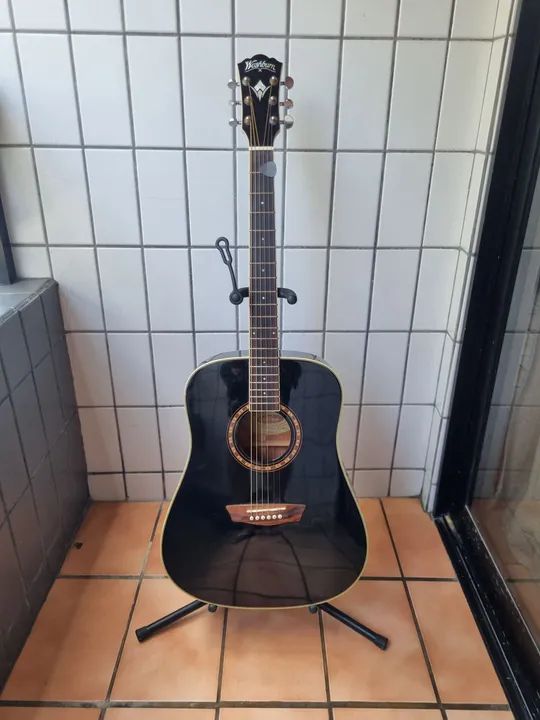 Violão Acústico Washburn Aço 
