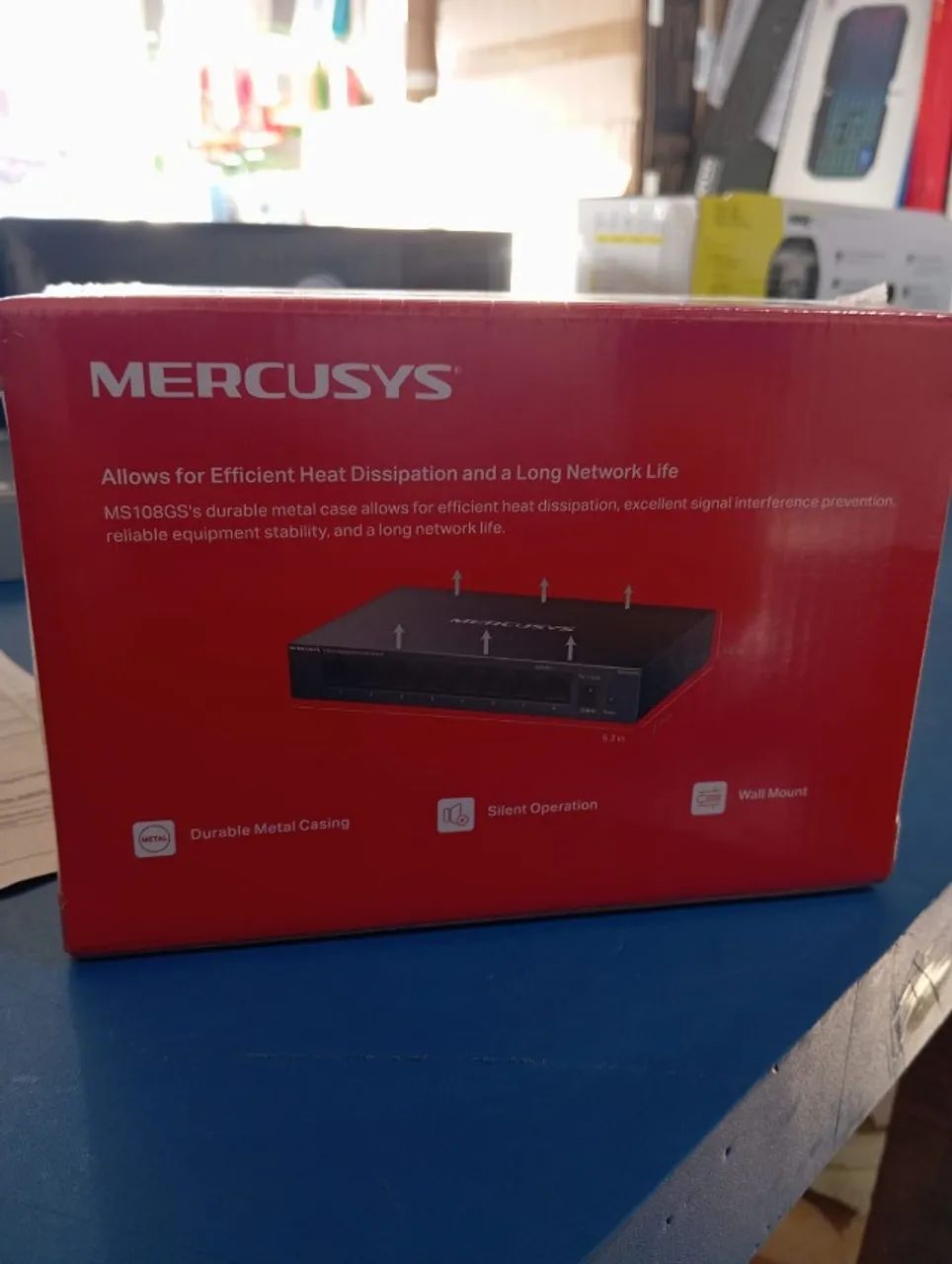 MERCUSYS 8 PORT GIGABIT DESKTOP SWITCH 1000MBPS - Foto 2