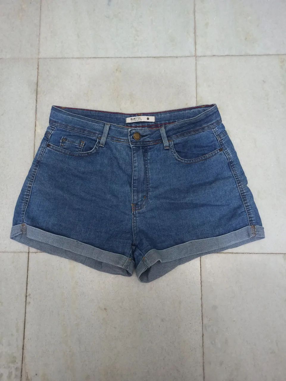 Short jeans feminino tamanho 42