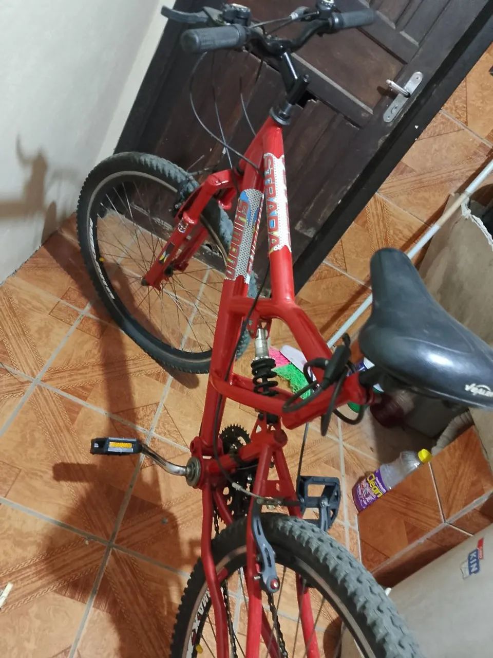 Bicicleta semi nova tudo em dia  - Foto 3