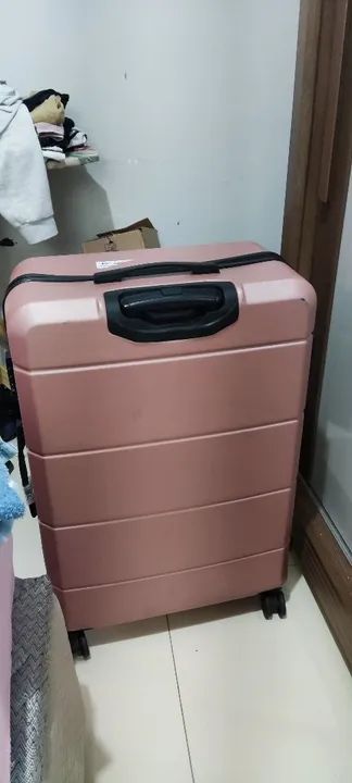 Mala de Viagem Rosa 23kg - Foto 3