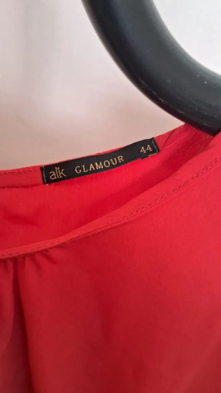 Blusinha feminina vermelha - Foto 2