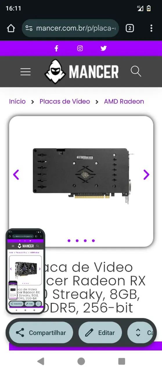 Rx 590 8G. - Foto 4
