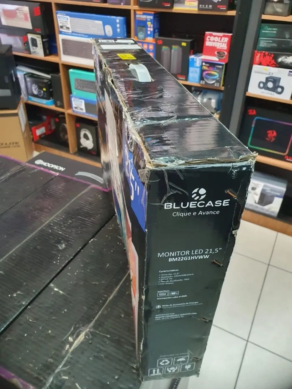 Monitor 21,5 Branco OPENBOX PROMOÇÃO  - Foto 3