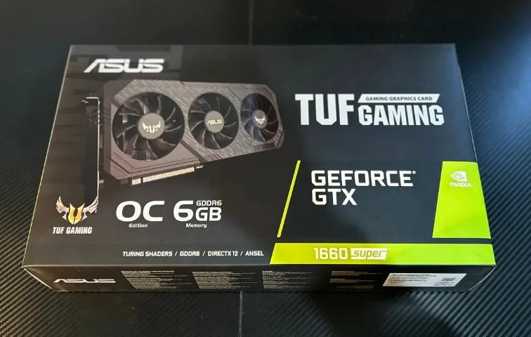 NVIDIA GEFORCE GTX1660 SUPER 6GB ASUS TUF OC EDITION 3X FANS