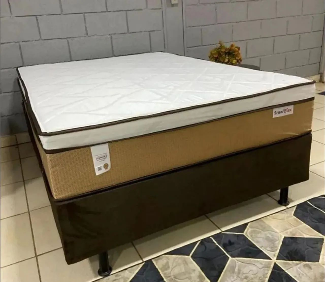 Cama casal molas ensacadas D26